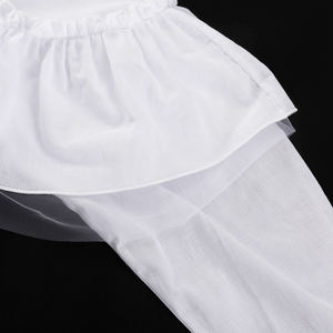 <span class=keywords><strong>Camicetta</strong></span> da Donna in Cotone a Maniche Lunghe 2025, Bianca, Elegante e alla Moda, <span class=keywords><strong>con</strong></span> <span class=keywords><strong>Volant</strong></span> - Product Image 6