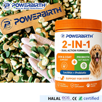 Compléments alimentaires à mâcher pour chiens, prébiotiques et probiotiques, marque privée, Omega Soft Chew