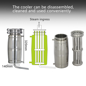 Équipement de distillation de 50 L, petit distillateur à vapeur domestique, machine à fabriquer de la vodka, du whisky, du brandy, du rhum, alcool, distillateur domestique à brancher - Product Image 2