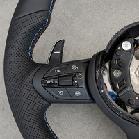   Volant en cuir personnalisé M Sport pour F10 F30 E90 F20 F22 F32 F36 M3 M4 M5 X5 X6, amélioration de l'intérieur de la voiture