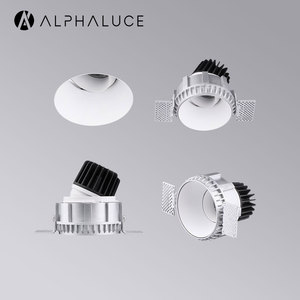 Ip54 Cuisine <span class=keywords><strong>Salle</strong></span> <span class=keywords><strong>De</strong></span> Bains 13W Encastré <span class=keywords><strong>Spot</strong></span> Lumière <span class=keywords><strong>Led</strong></span> Cob Trimless Downlight Ajuster Vers Le Bas Lumières Conception - Product Image 1
