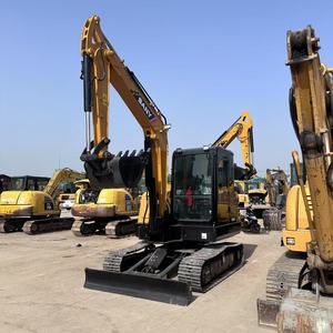 Excavadora SANY SY55C Usada en Buenas Condiciones, 5.5 Toneladas, Maquinaria Pequeña de Construcción, Pocas Horas de Trabajo, Piezas Originales, Excavadora de Segunda Mano - Product Image 2