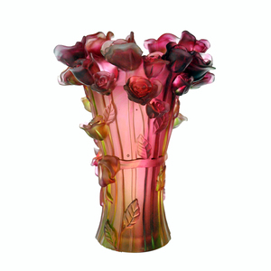 Jarrón de Cristal de Lujo Estilo Nórdico Europeo con Flores de Calla para Decoración Navideña, Centro de Mesa para Bodas, Jarrón de Cristal OEM - Product Image 3