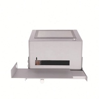 Mini imprimante de bureau à passage unique pour l'impression de gobelets en papier, de boîtes, de sacs, de cartes, d'enveloppes, imprimante de bureau à passage unique