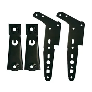 Connettori per Mobili Marca Hongtai, Staffa di <span class=keywords><strong>Fissaggio</strong></span> Triangolare in Metallo Zincato a Singola Facciata per Divani, Prodotto in Cina - Product Image 1