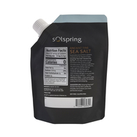 Pochette souple à fond carré en PE de qualité alimentaire avec valve, logo personnalisé en relief, pour l'emballage de jus, de vin et de bière