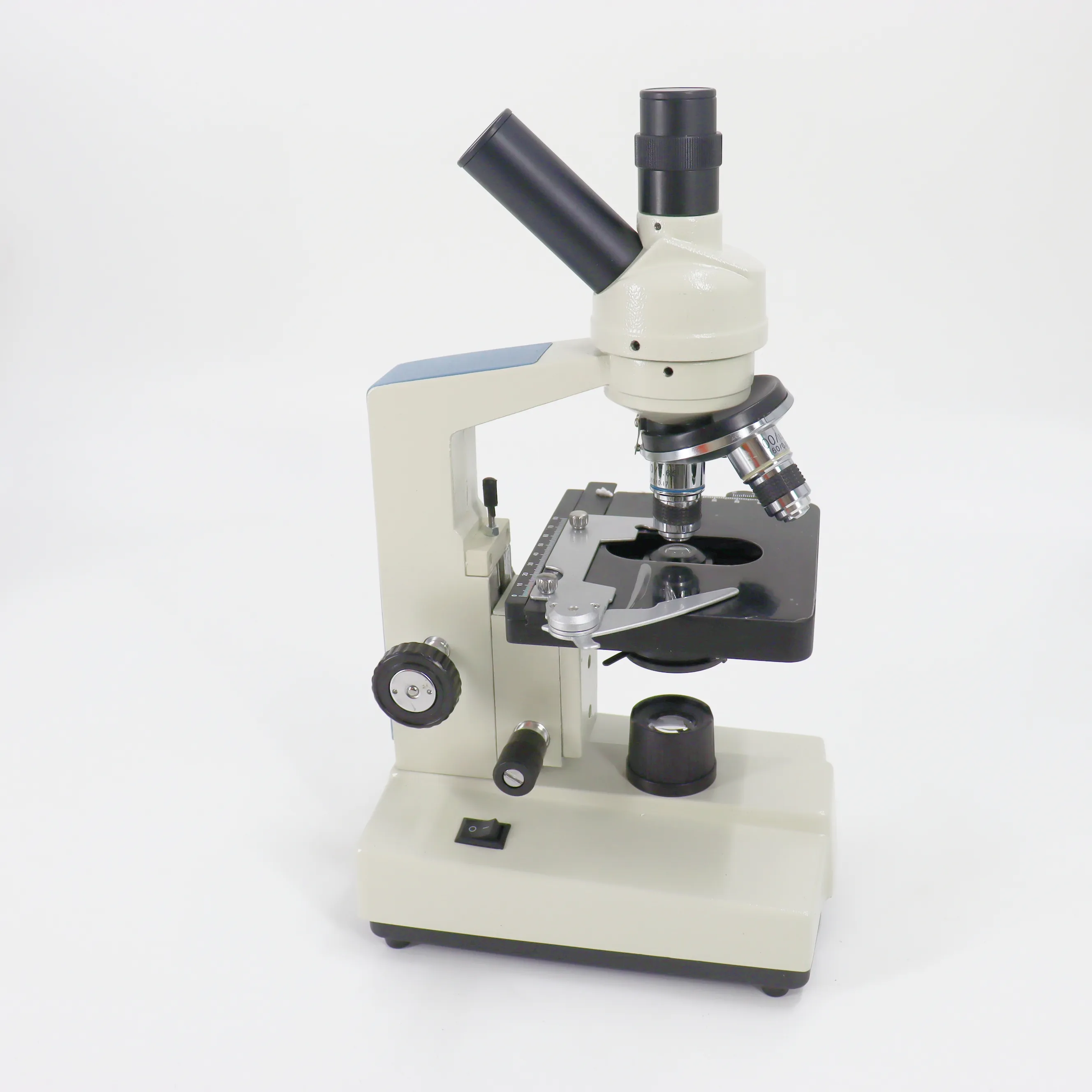 Optik monoküler biyolojik mikroskop 40X-1600X büyütme laboratuvar biyolojik mikroskobu öğrenci için