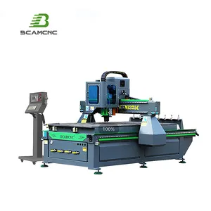 3 Axis Atc Cnc Wood Router Machine 2000x3000 With Vacuum Table For Wood And Aluminum