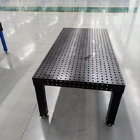 Table de soudage 3D modulaire pour l'assemblage de cadres métalliques et les applications de soudage structurel
