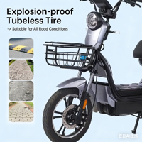 Vélo Électrique Prix Bas en Gros 48V 750W, E-Bike VTT Électrique Gros Pneus 20 Pouces, Moteur 1500W