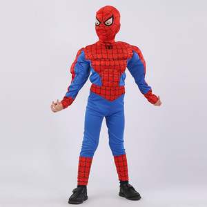 Mono OEM Spider Man para niños con cubierta <span class=keywords><strong>de</strong></span> <span class=keywords><strong>cabeza</strong></span> <span class=keywords><strong>de</strong></span> personaje disfraz <span class=keywords><strong>de</strong></span> Cosplay para Halloween - Product Image 6