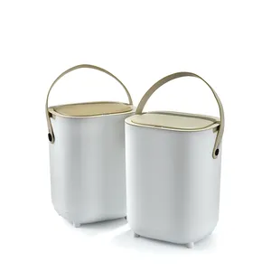 Household New Design Automatic Large Hanging recycle trash cans good quality control sanitary trash bin