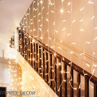 Superbes lumières Led pour les mariages et les lieux décorés avec des Leds de pluie et plus encore pour une atmosphère parfaite