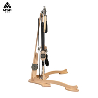 Tour de poulies de Pilates en bois d'érable de qualité professionnelle pour l'entraînement de Pilates et de yoga à domicile et en studio, équipement de fitness, OEM disponible