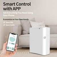 Diffuseur d'arômes électrique sans eau TYLOC, contrôlé par application intelligente, 500 ml, avec connectivité Wi-Fi pour usage domestique