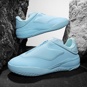 <span class=keywords><strong>Zapatillas</strong></span> de Baloncesto para Hombre 2026, Fáciles de Poner y Quitar, con Cierre de Cremallera, Diseño Minimalista Color Caqui, Calzado Deportivo para Entrenamiento - Product Image 5