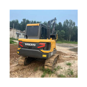 Mini pelleteuse Volvo EC55 d'occasion Chine Bon état Moteur Caterpillar Komatsu 5-8 tonnes Moteur de pompe à engrenages inclus - Product Image 1