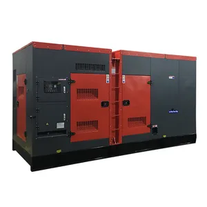 400kva سعر مولد الديزل Cummins مولد عازل للصوت 320kw كهربائي