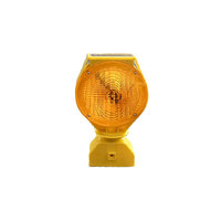 Feux de signalisation de chantier portables jaunes/rouges à LED de qualité supérieure, puissants, avec garantie de 3 ans, de qualité professionnelle, -40~80°C