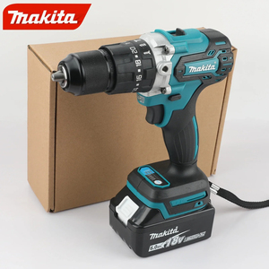 Para <span class=keywords><strong>Makita</strong></span> DDF487 Taladro de Impacto Recargable de Litio de 18V de 13mm sin Escobillas para el Hogar, Atornillador <span class=keywords><strong>Eléctrico</strong></span> de Impacto de Alto Torque - Product Image 6