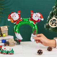 Weihnachts- und Neujahrs-Kinderstirnbänder und -Ballons, Kindergarten-Geschenke, Dekorationen, Einkaufszentrum-Displays
