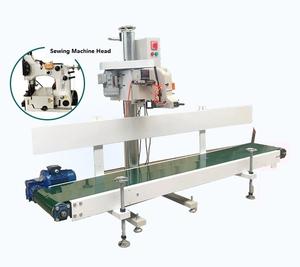 LFS konveyor sabuk + alas bulat krom + mesin jahit tas GK35-2C GK35-6A + Folder ZB4900 - Product Image 1