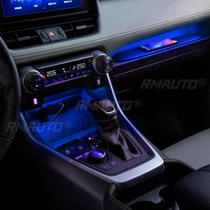 Bande lumineuse décorative d'ambiance pour tableau de bord et côté conducteur de voiture, compatible Toyota RAV4 2019 2020 2021 - Product Image 2