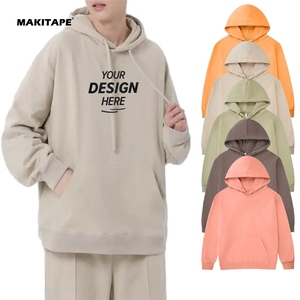 เสื้อฮู้ดดี้บุรุษ BYW101 คุณภาพสูง แบบสั่งทำพิเศษ กระเป๋าปักลาย ทรงปกติ ผ้าหนา 380GSM โพลีเอสเตอร์/คอตตอน เฟรนช์เทอร์รี่ - Product Image 1