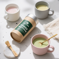 Boîte cylindrique de luxe biodégradable cosmétique huile essentielle soins de la peau tube de thé carton rond tube de papier boîte d'emballage pour lâche