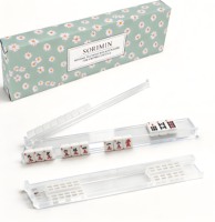 Ensemble de supports magnétiques premium pour Mahjong américain avec pousseurs automatiques, design vague dorée, support de tuiles PS, portable, coffret cadeau pour tournoi de poker