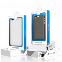 Boîte d'emballage pour téléphone portable, boîte numérique 3C, support intérieur en PVC transparent, personnalisation transfrontalière DZ-003 Offset