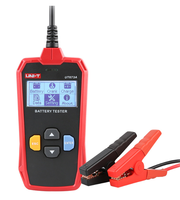 Testeur de batterie de voiture UNI-T UT673A UT675A pour la vérification de l'état de la batterie, scanner du système de démarrage et du diagnostic de charge de la voiture