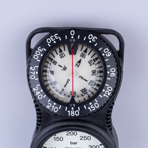 Manómetro Doble en Línea y Brújula con Manguera <span class=keywords><strong>de</strong></span> Alta Presión para <span class=keywords><strong>Buceo</strong></span> - Product Image 4
