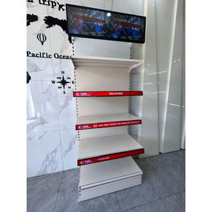 Unidad de Góndola Tego con Parte Trasera Perforada, Estantes de Supermercado con Letrero LED Superior y Etiqueta de Precio - Product Image 3