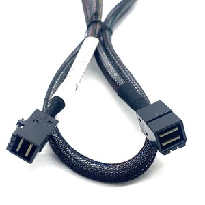 Mini Sas <b>Cable</b> Hd8643 To Sff 8643 Internal Server Chassis Data Transfer <b>Computer</b> Use Pvc Jacket Foil Shielding RoHS Certified - Product Image 3