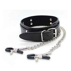 Amazon bast women sexy chain lingeries sex toys sexy chain capezzolo clamp <span class=keywords><strong>bdsm</strong></span> neck collar erotic bondage lingeries - Product Image 3