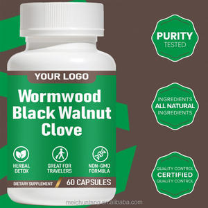 Capsules Tout-<span class=keywords><strong>en</strong></span>-un pour la Protection Intestinale des Adultes – Nettoyage Corporel Complet avec Noyer <span class=keywords><strong>Noir</strong></span>, Clou de Girofle, <span class=keywords><strong>Ail</strong></span>, Absinthe, Canneberge, Échinacée - Product Image 2