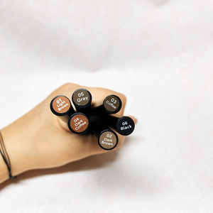 <span class=keywords><strong>Crayon</strong></span> à sourcils triangulaire rotatif noir OEM à faible MOQ, marque privée, 6 couleurs, waterproof et anti-bavures - Product Image 5