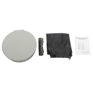 Toilette portable de haute qualité en ABS, rétractable et réglable, pour caravane, <span class=keywords><strong>camping</strong></span>-<span class=keywords><strong>car</strong></span>, extérieur, hôpital, peut être utilisée comme tabouret, <span class=keywords><strong>poubelle</strong></span> - Product Image 5