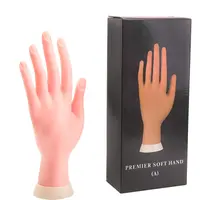 pvc soft rubber fake hand manicure