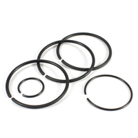 DIN7993A 65Mn Anneaux de retenue en acier à ressort pour arbre Circlip à fil rond Anneaux de retenue fendus 4mm-125mm