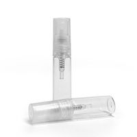 Prix promotionnel d'usine 2 ml 3ml 5ml vide petite bouteille d'échantillon de parfum personnalisée avec emballage
