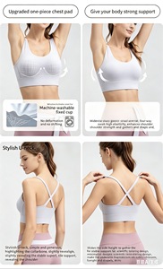 AIMAGE Damen High-Cut 2-teiliges Sportliches Kariertes Farbblock-Bikini-Set mit Frontlogo-Besatz aus Atmungsaktivem Spandex/Polyester-Material - Product Image 5