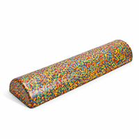 Rouleau en mousse EPP demi-rond personnalisé avec logo, 30, 45, 60, 90 cm, pour yoga, pilates, entraînement d'équilibre, étirement du dos, rééducation