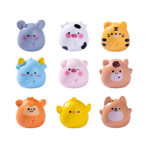 Duyên dáng 12 Mảnh hoàng đạo mini nhựa động vật thủ công bức tượng thu nhỏ Tự Làm Thủ Công nhựa cây cảnh để bàn trang trí xe hơi đồ trang trí - Product Image 3