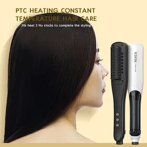 Wholesale Direct Factory Steampods Nano Spray Hair Straightener Beauty Care Professional Salon Hot Steam Hair Straightening Comb