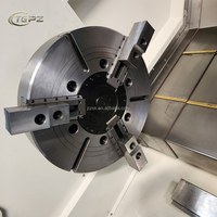 Tour CNC horizontal PENG ZHENG TCK40 à système GSK, entièrement automatique, à broche unique, de moyenne capacité, haute précision, 2 axes, en promotion
