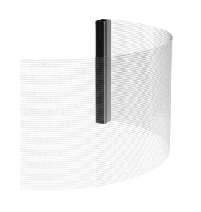 Écran LED transparent 3D Crystal Clear pour publicité extérieure, <span class=keywords><strong>affiche</strong></span> numérique couleur, garantie 5 ans, marque CMX - Product Image 3