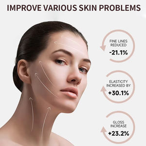 Crème de soin de la peau personnalisée au collagène et aux peptides, anti-rides, raffermissante et hydratante, avec glycérine et extrait d'escargot pour un lifting instantané du visage - Product Image 6