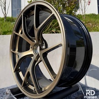 Rines Forjados RID Personalizados de 17 18 19 20 Pulgadas en Bronce y Negro, 5x114.3 5x110 5x112 5x120, Rines de Aleación para BMW M3 M4 Nissan Toyota